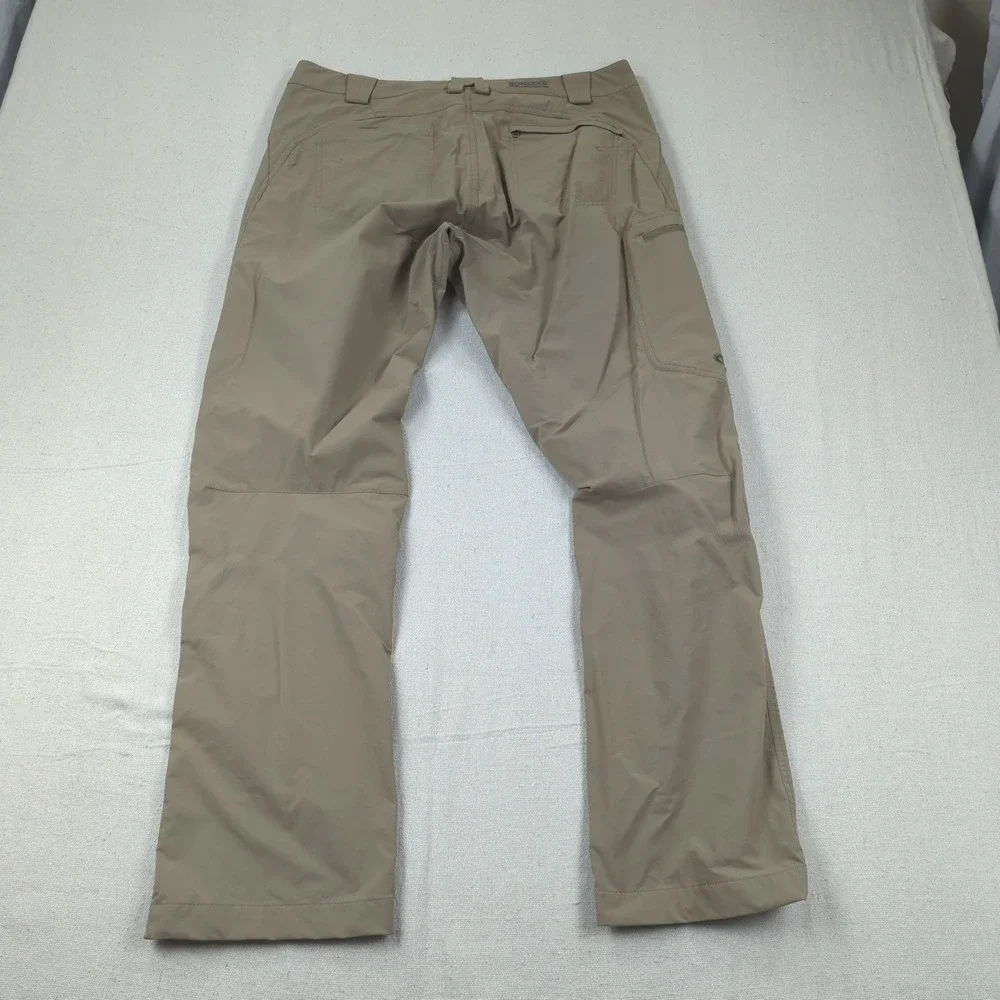 Outdoor Research Pants Mens 34x32 Brown Voodoo Stretch Zip Pocket Hiking